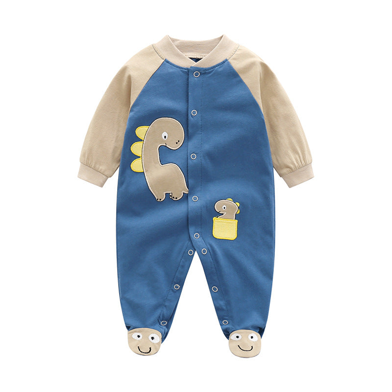 Long Sleeves Born Clothes Year-old Pajamas Jumpsuit, Climbing Suit