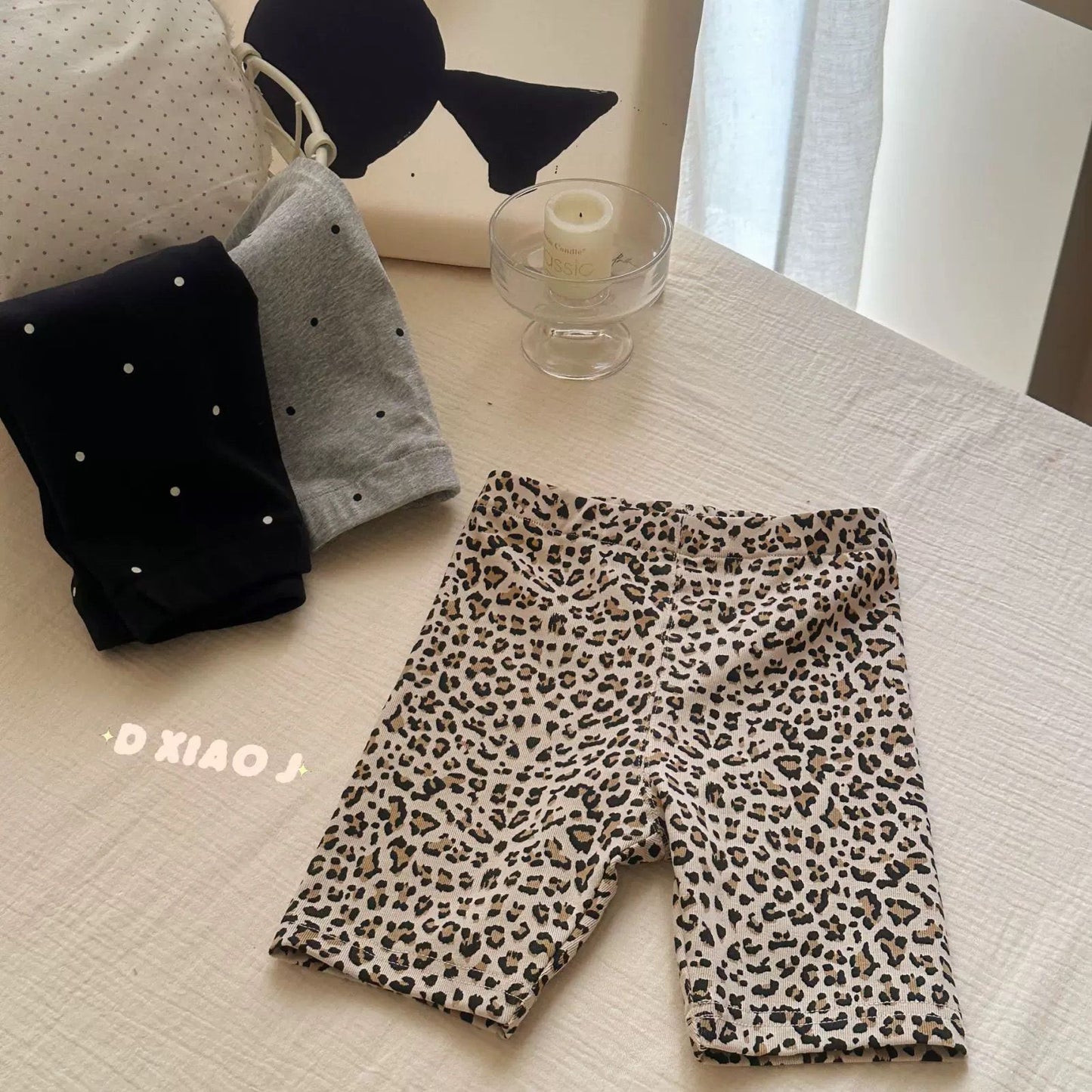 Children's Leggings Summer Thin Outer Shorts Stretch Children's Pants