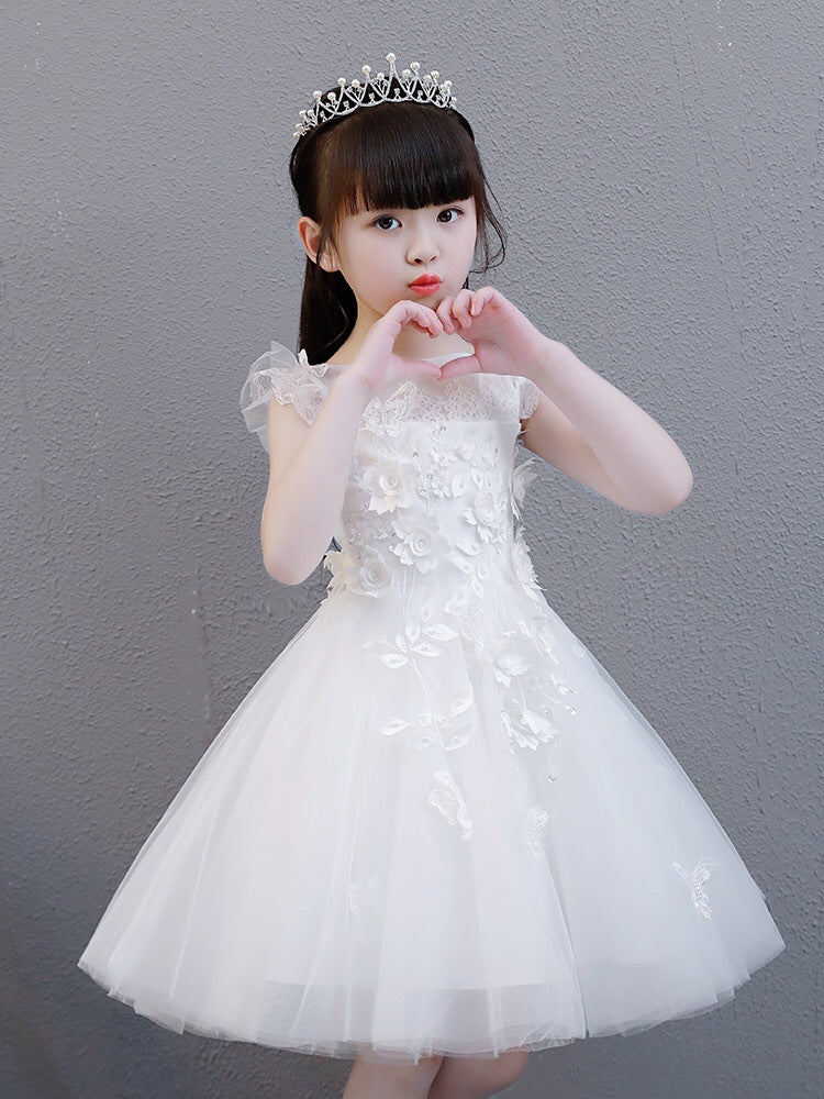 Children's Tutu Summer Flower Wedding Costume For Children's Dress