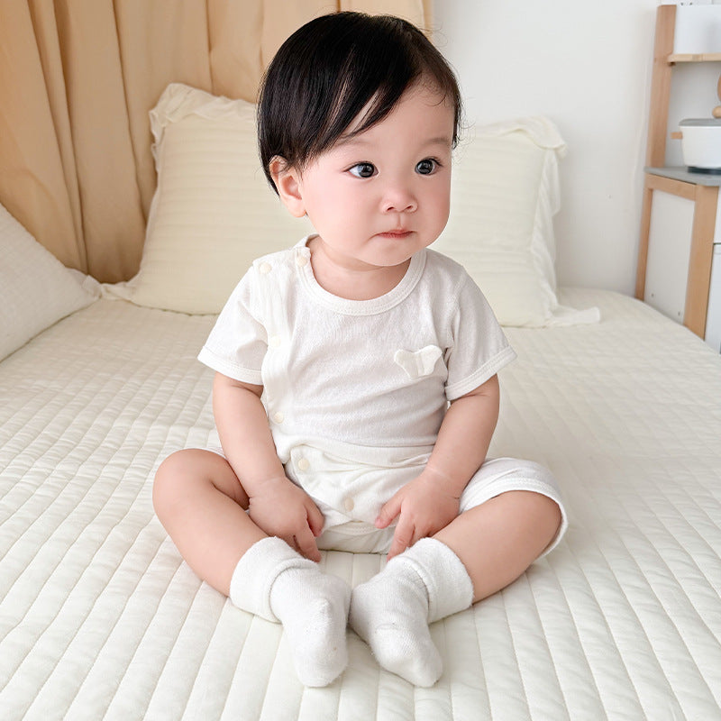 Sleeve Class Jumpsuit Summer Thin Breathable Unisex Pajamas Air Jumpsuit, Climbing Suit