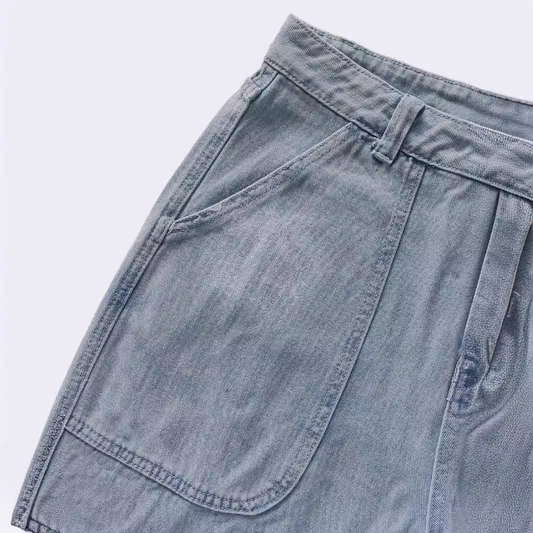 Women's American Popular Personality Street Hipster Ankle Banded Women's Jeans