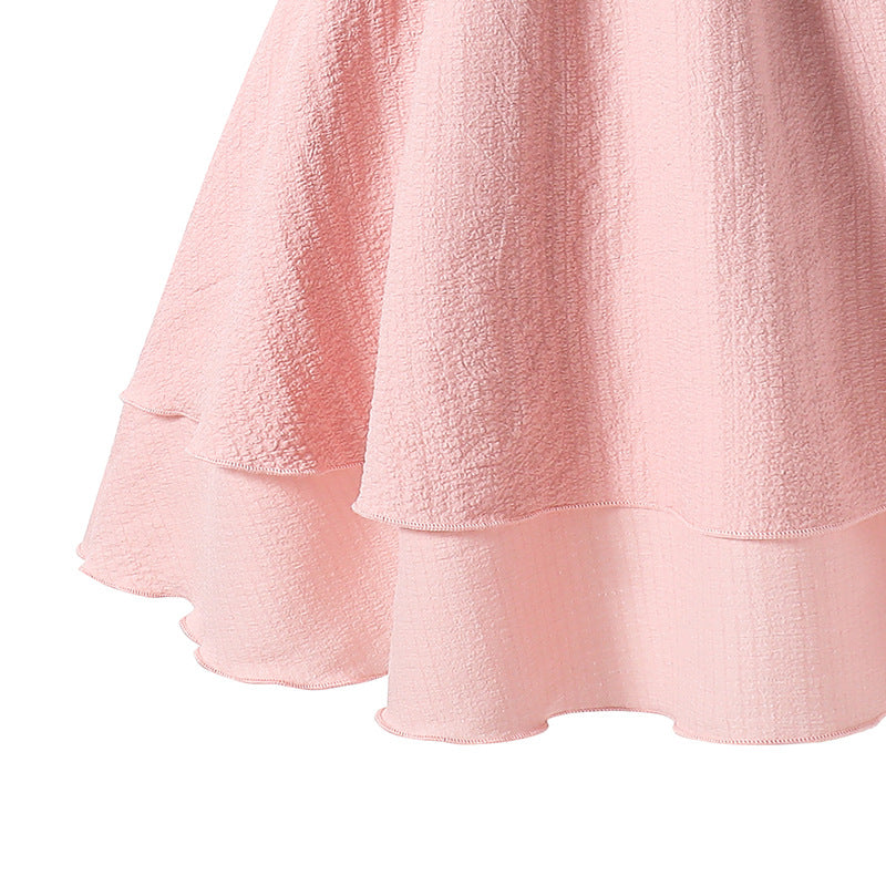 Women's & Children's Older Clothing Strap Princess Children's Dress