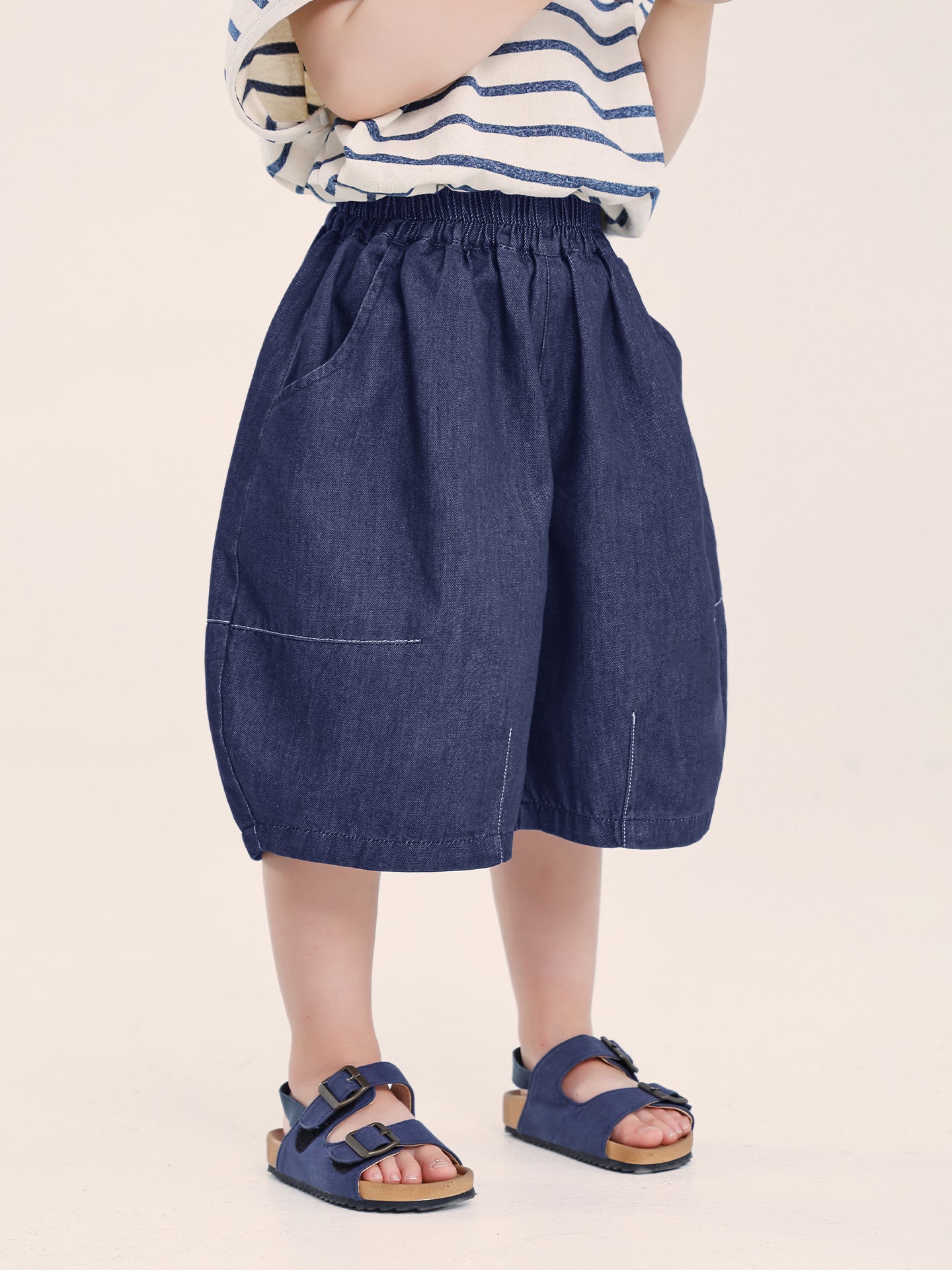 Children's Clothing Boy's Denim Shorts Summer Bermuda Korean Style Children's Pants