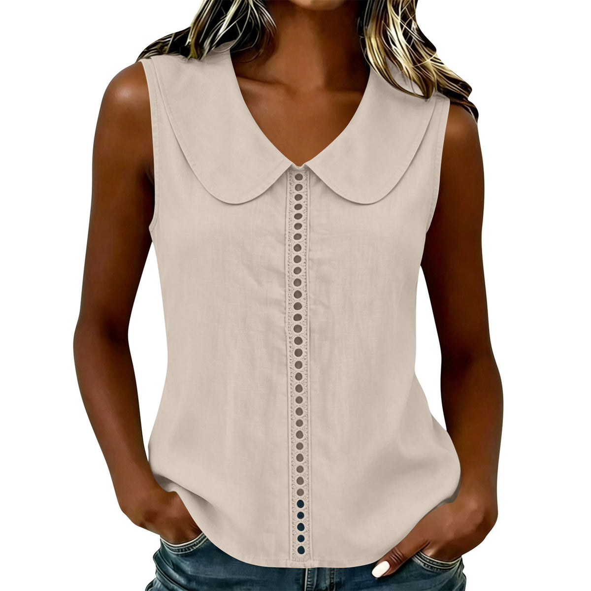 Pretty Innovative Summer Casual Sleeveless Shirt Small Vest/suspenders/tube Top