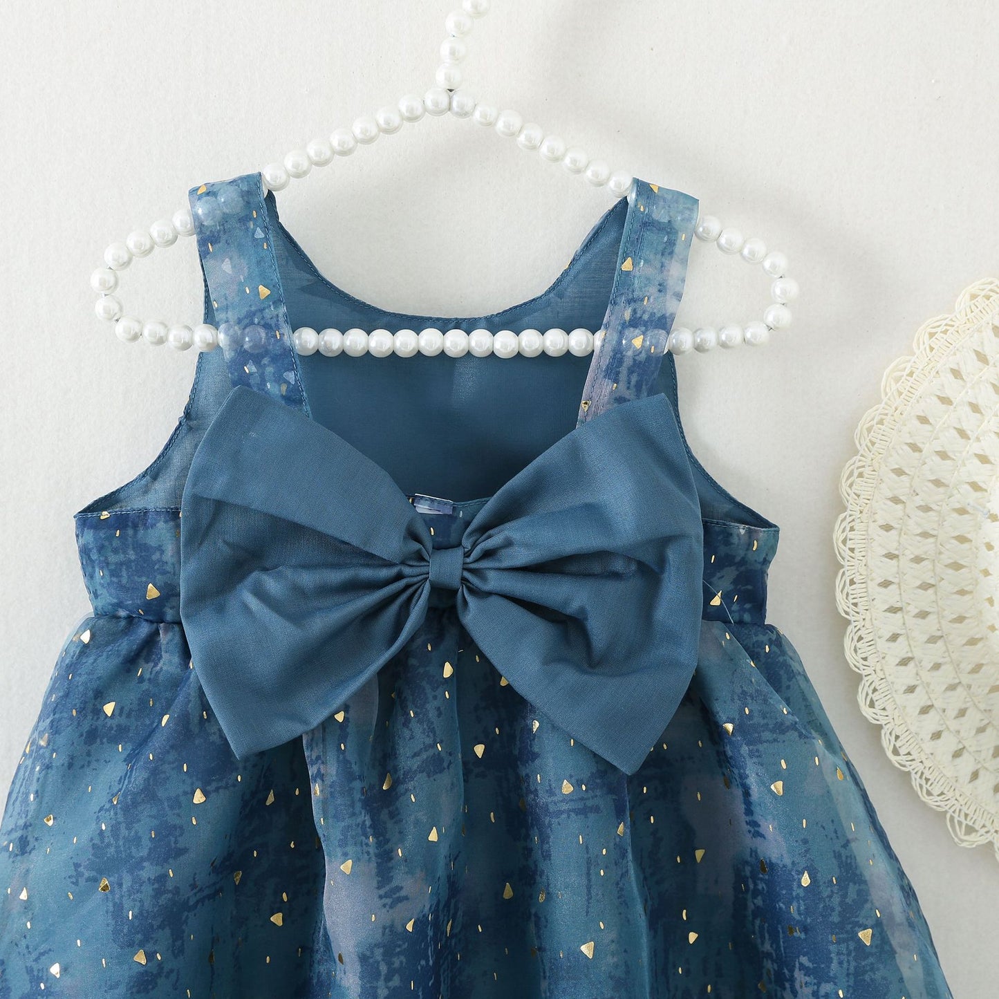 Summer Little Vest Skirt Korean Style Birthday Princess Children's Dress