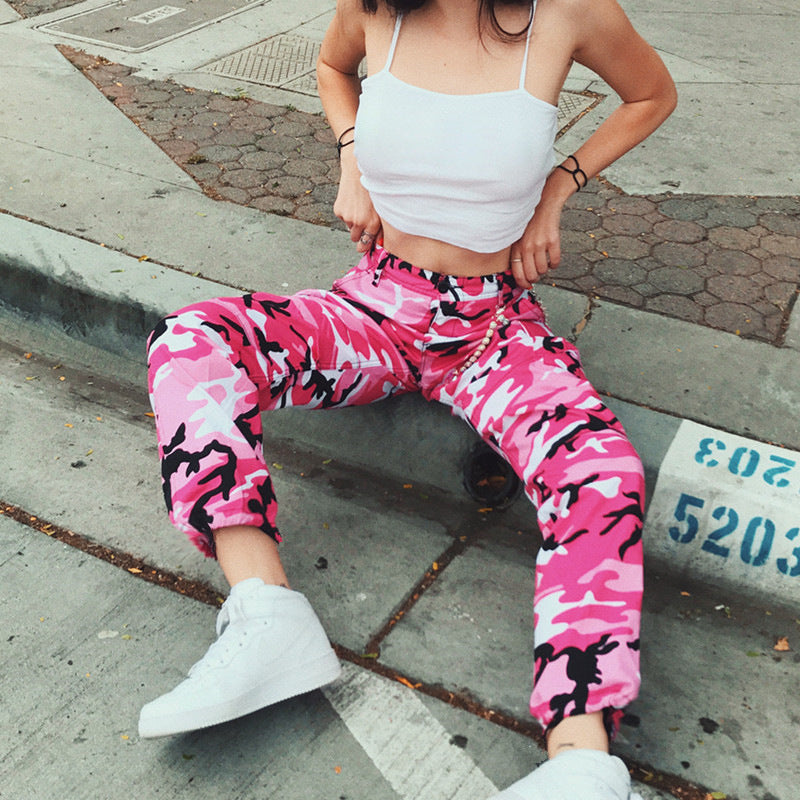 Unique Attractive Versatile Elegant Camouflage Harem Casual Pants
