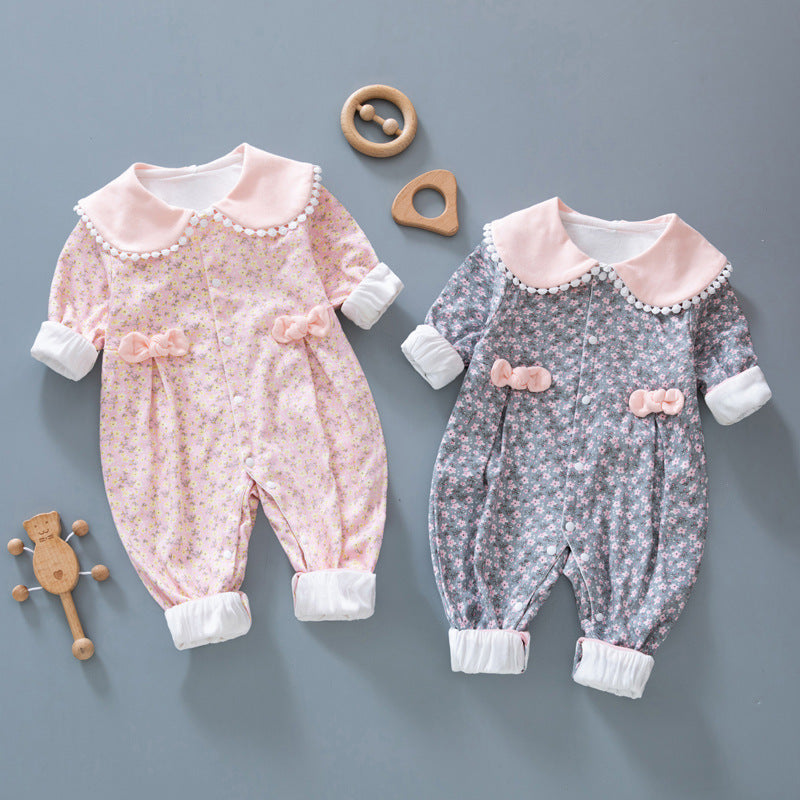Clothes For Babies Spring Long-sleeved Cute Princess Jumpsuit, Climbing Suit