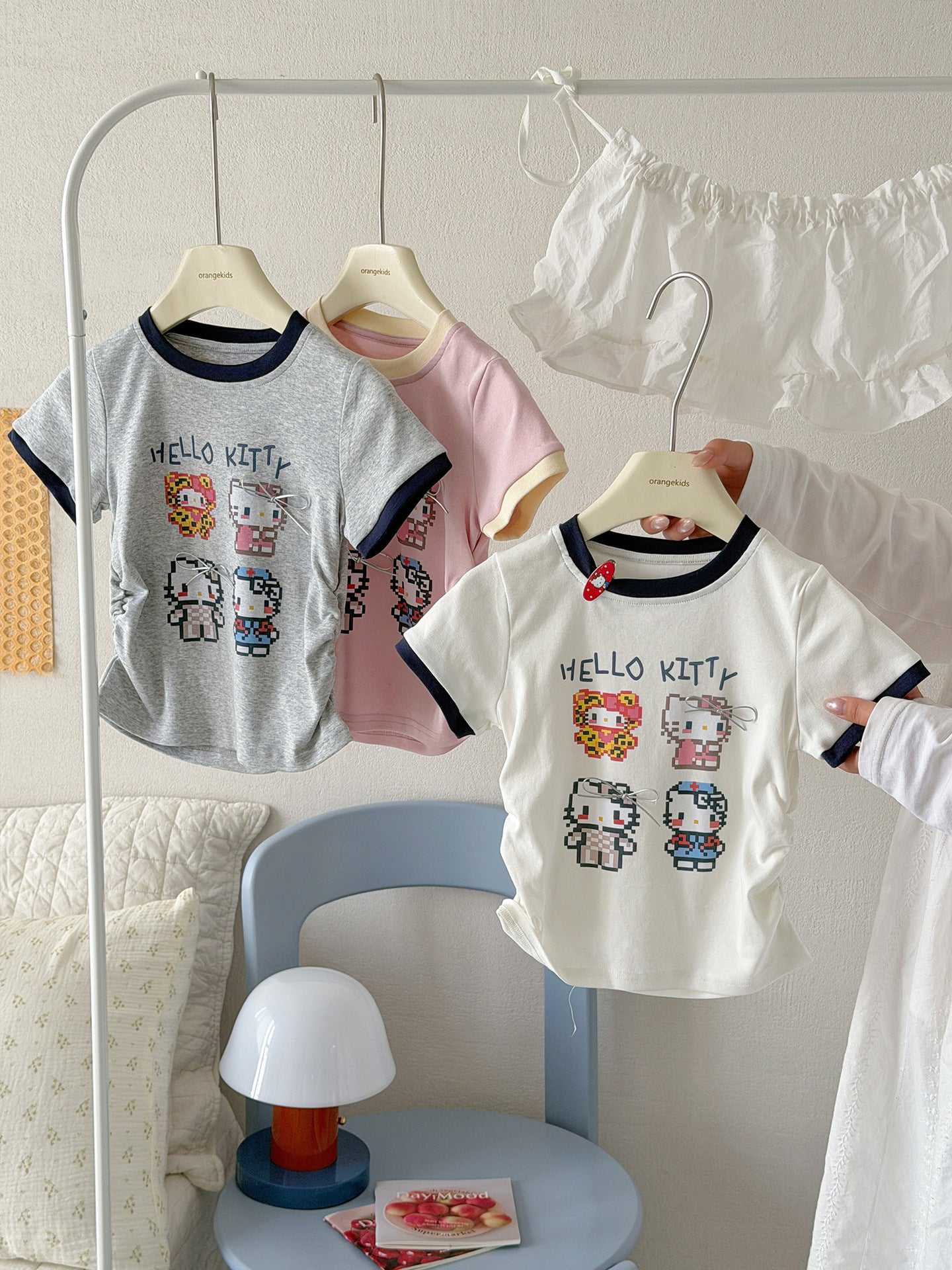 High Elastic Fine Cotton Luo Wen Children's T-shirt