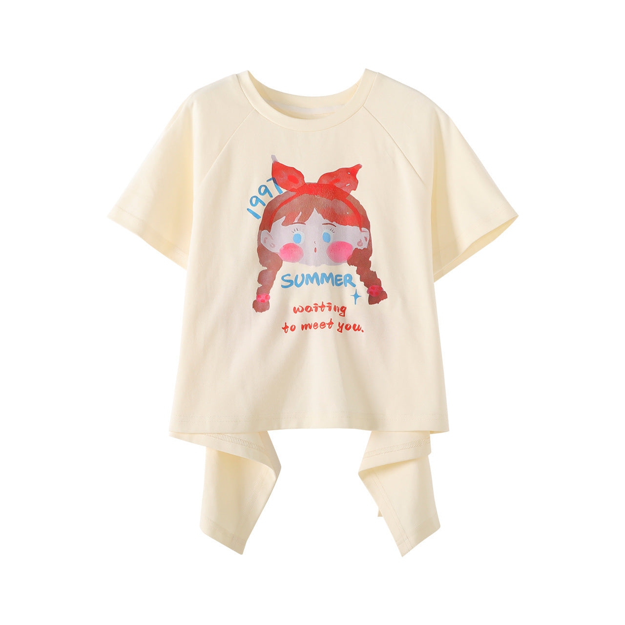 Children's Small Teen Western Style Comfortable Cotton Short Sleeve Clothing Children's T-shirt