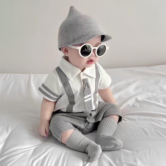 Summer Thin Outdoor Wear College Style One-piece Jumpsuit Romper Fresh Jumpsuit, Climbing Suit