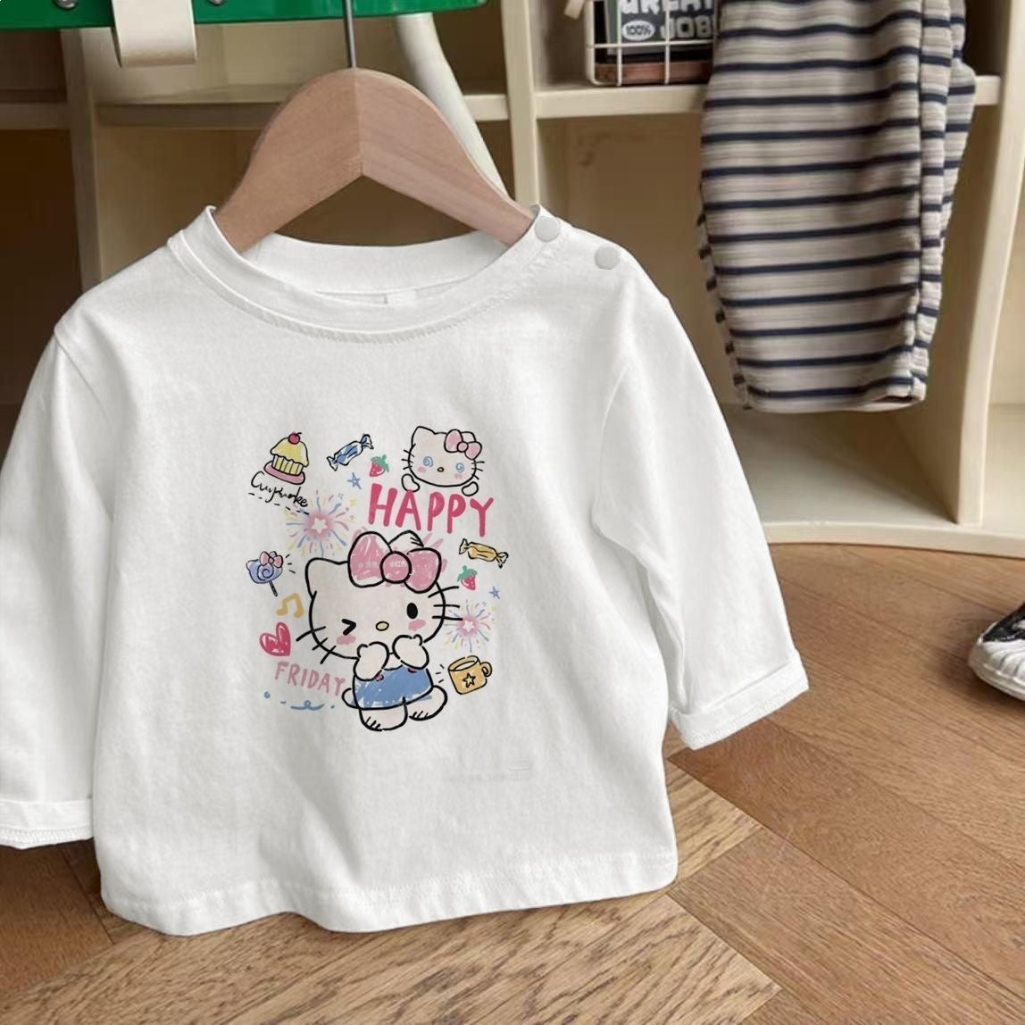 Children's Long-sleeved Clothing Autumn Toddler Top Tide Children's T-shirt