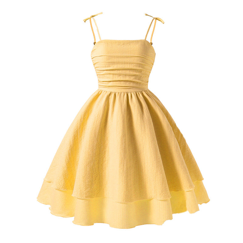 Women's & Children's Older Clothing Strap Princess Children's Dress