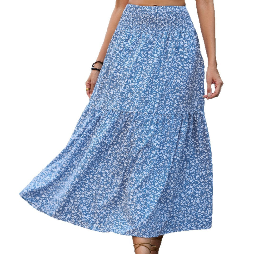 Dress Slim Fit Slimming Pleated High Skirts