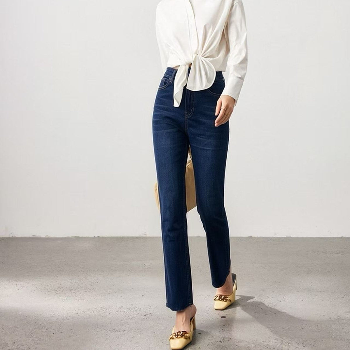 Women's Fashion Retro Hot Slim Stretch Jeans