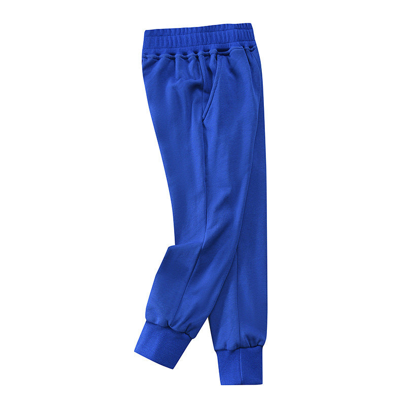 Children's Dark Blue School Uniform Primary Single Children's Pants