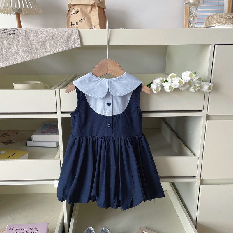 Summer Rabbit Police Officer Bud Little Children's Dress
