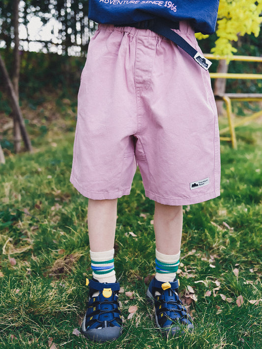 Children's Mountain Clothing Shorts Summer Washed Cotton Children's Pants