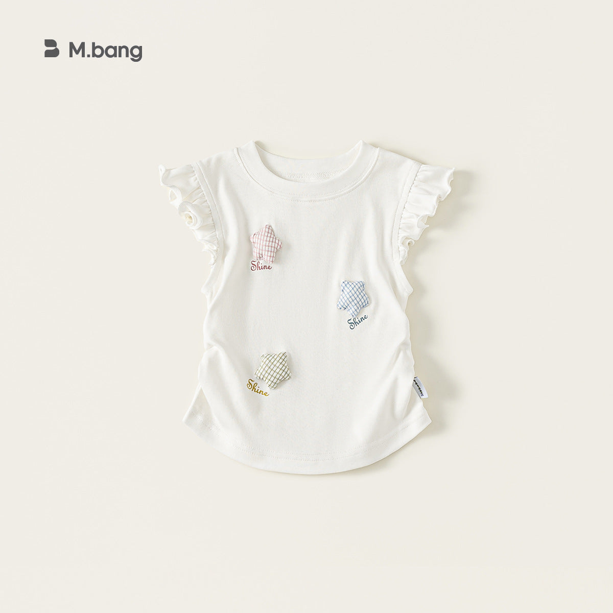 Children's Summer Flying Sleeve Western Style Tops Children's T-shirt