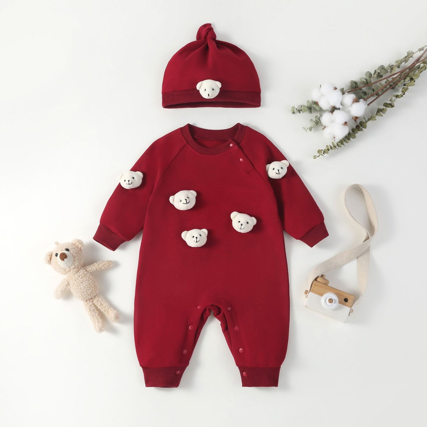 Jumpsuit Clothes Born Going Out One Month Jumpsuit, Climbing Suit