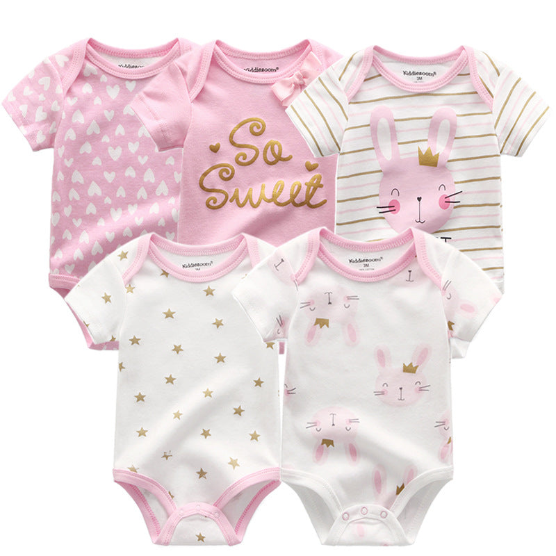 Short-sleeved Triangle Jumpsuit Born Class Clothes Pure Jumpsuit, Climbing Suit
