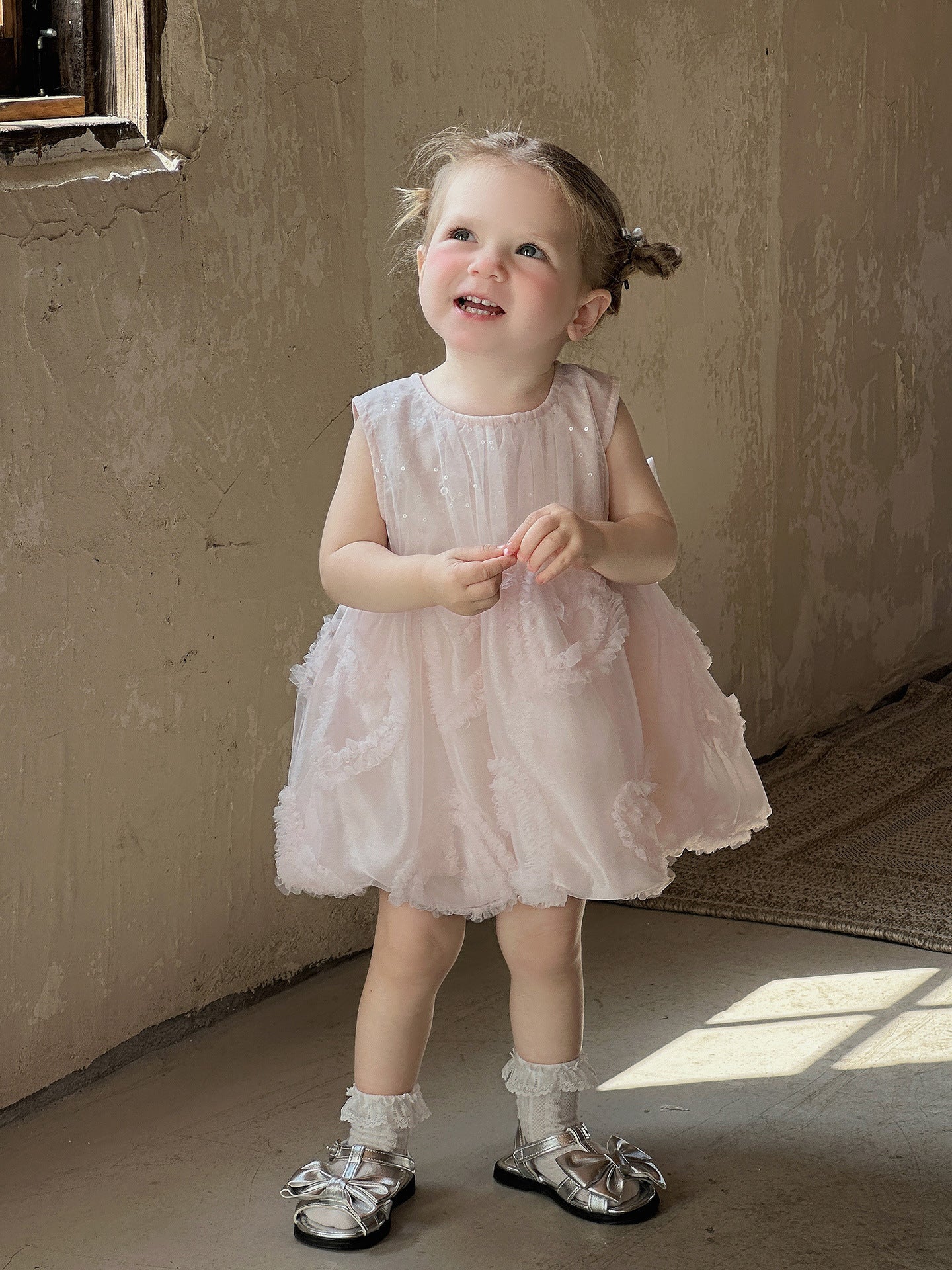 Bowknot Vest Skirt Female Style Fashionable Summer Children's Dress