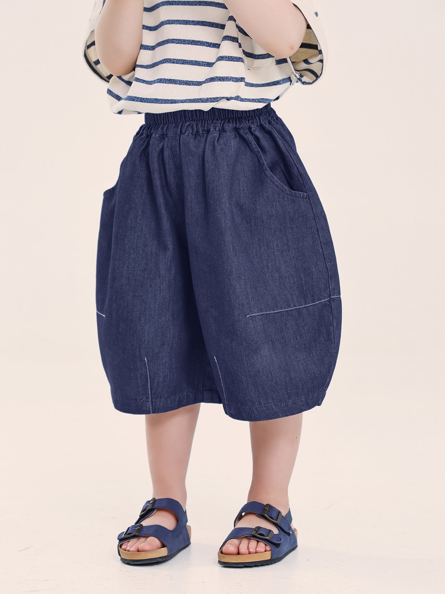 Children's Clothing Boy's Denim Shorts Summer Bermuda Korean Style Children's Pants