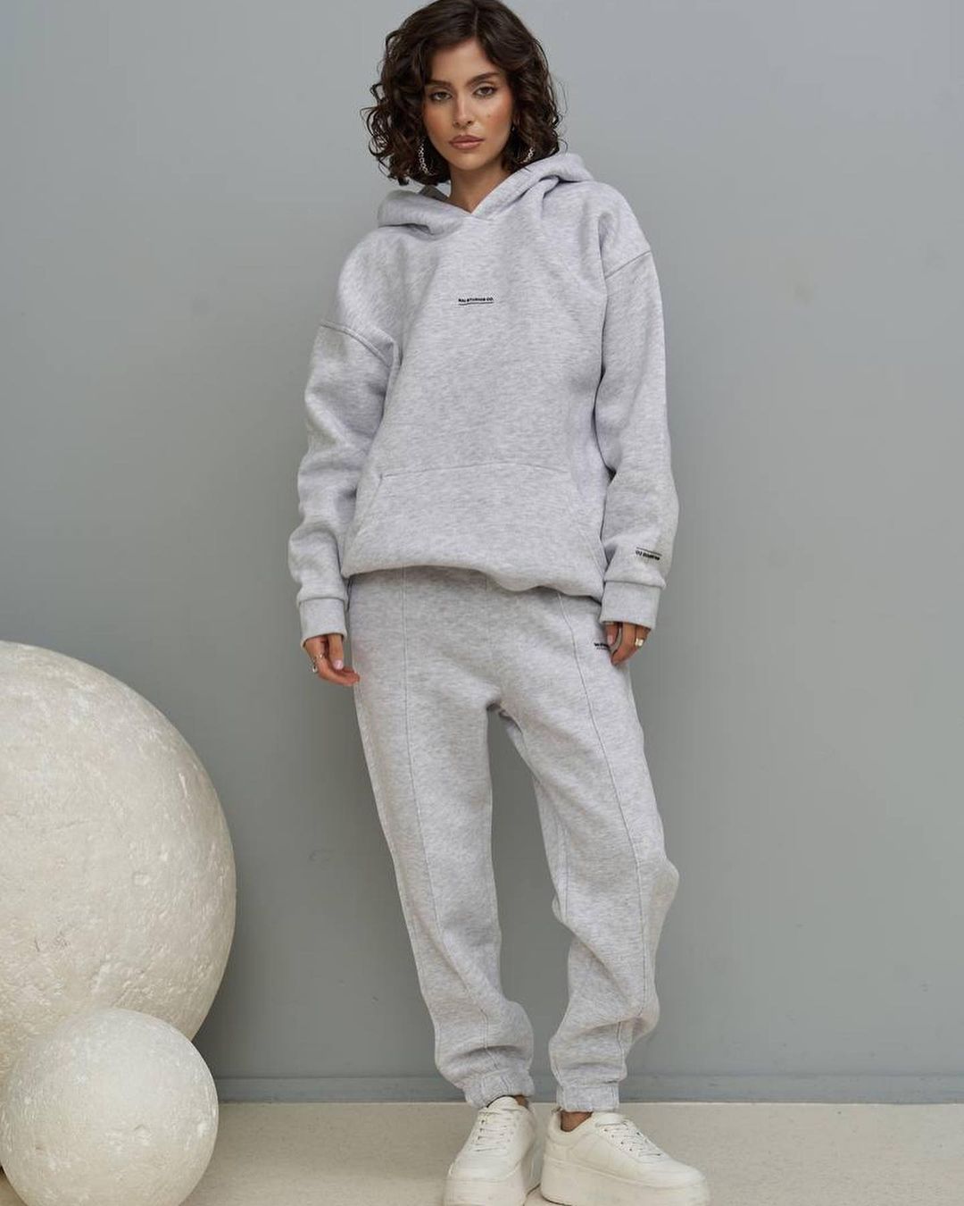 Durable Hooded Printed High Sports Trousers Sweaters