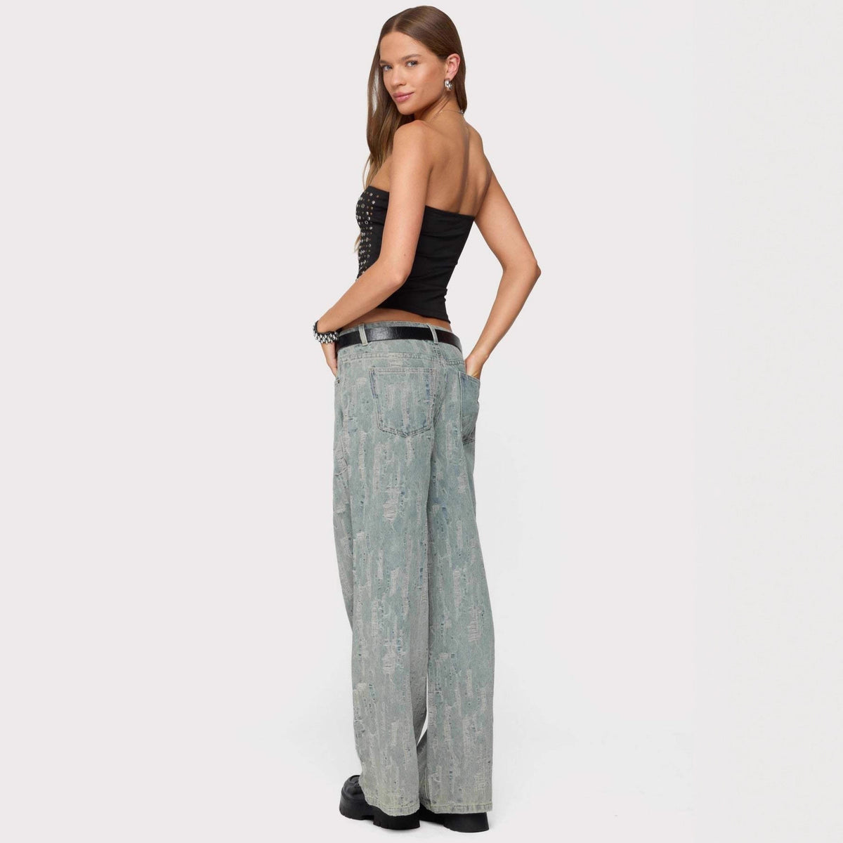Backless Hot Sexy Slim Fit Stitching Small Vest/suspenders/tube Top
