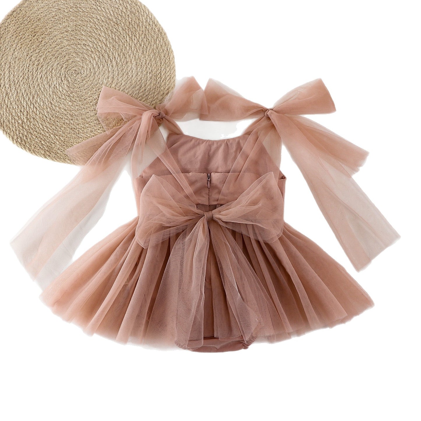 Children's Infant Rompers Fashionable Princess Summer Breathable Mesh Korean Style Children's Dress