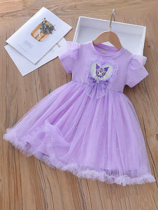 Children's Summer Princess Thin Clow Gauze Children's Dress