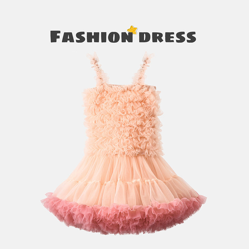 Creative Versatile Sling Princess Summer Little Children's Dress