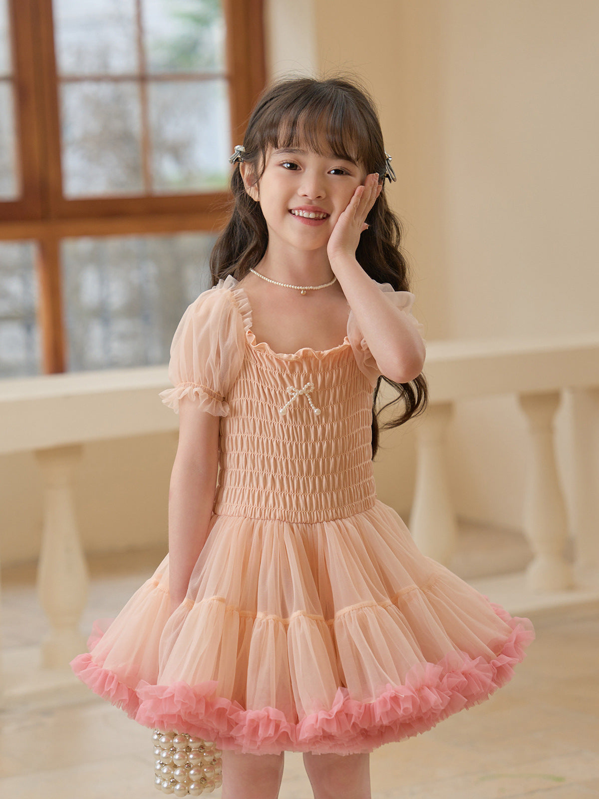 Leaf Summer Pettiskirt Skirt Halloween Princess Children's Dress