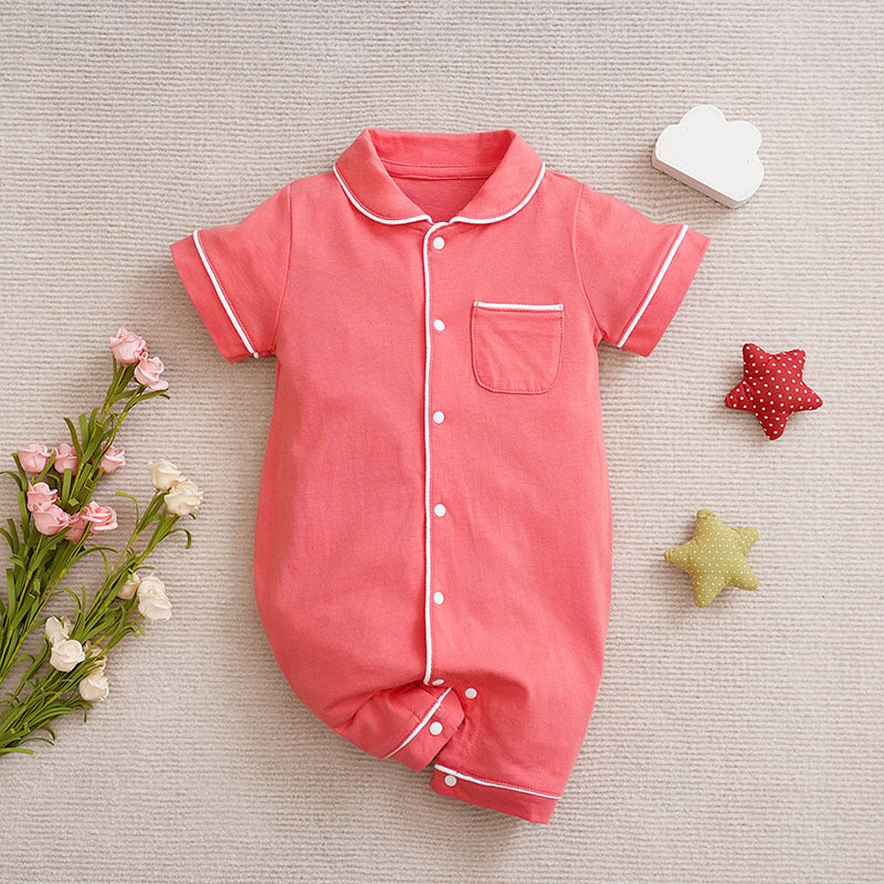 Women's & Men's Infant Pajamas Cotton Class Home One-piece Romper Long-sleeved Clothes For Jumpsuit, Climbing Suit