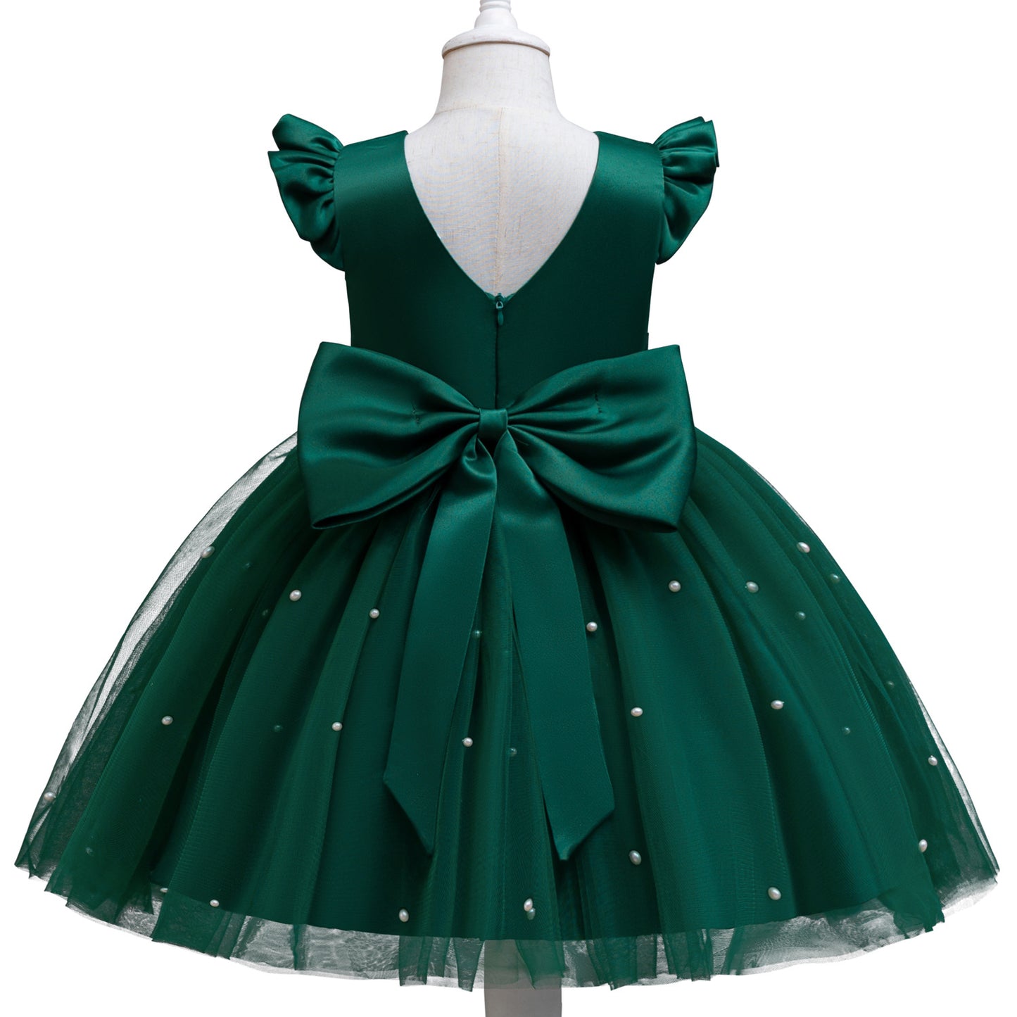 Pettiskirt Piano Host Performance Wear One Year Children's Dress