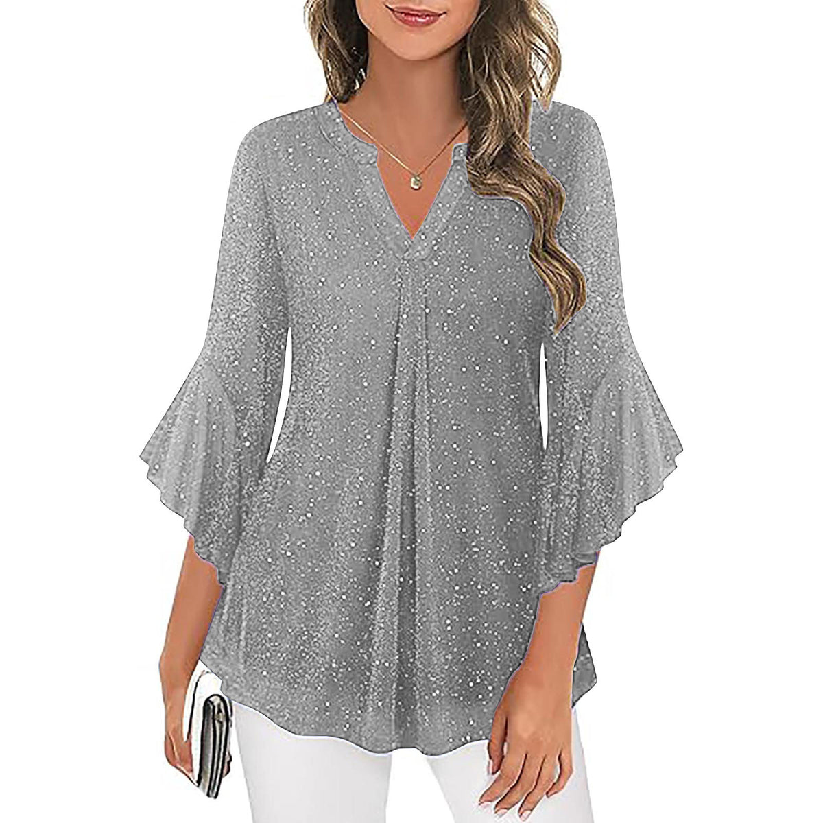 Women's Sier String Mesh Loose Summer Colors Tops
