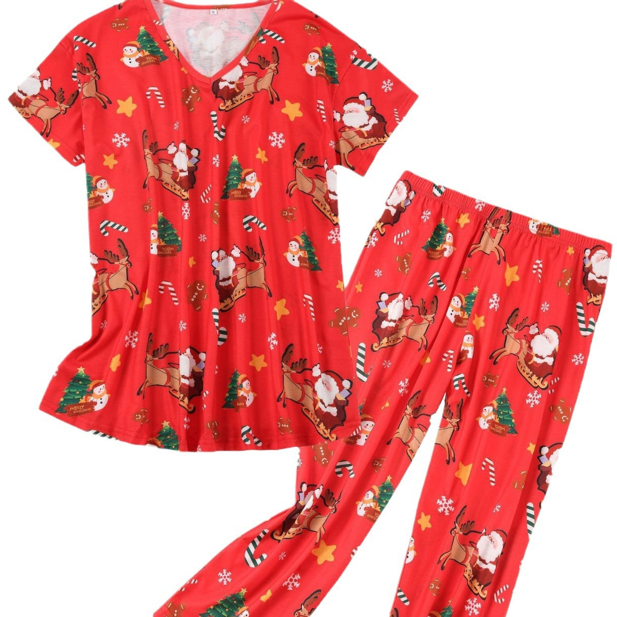 Women's Popular Home Wear Printed Pajamas Pajama Comfortable Fashion Casual Suit