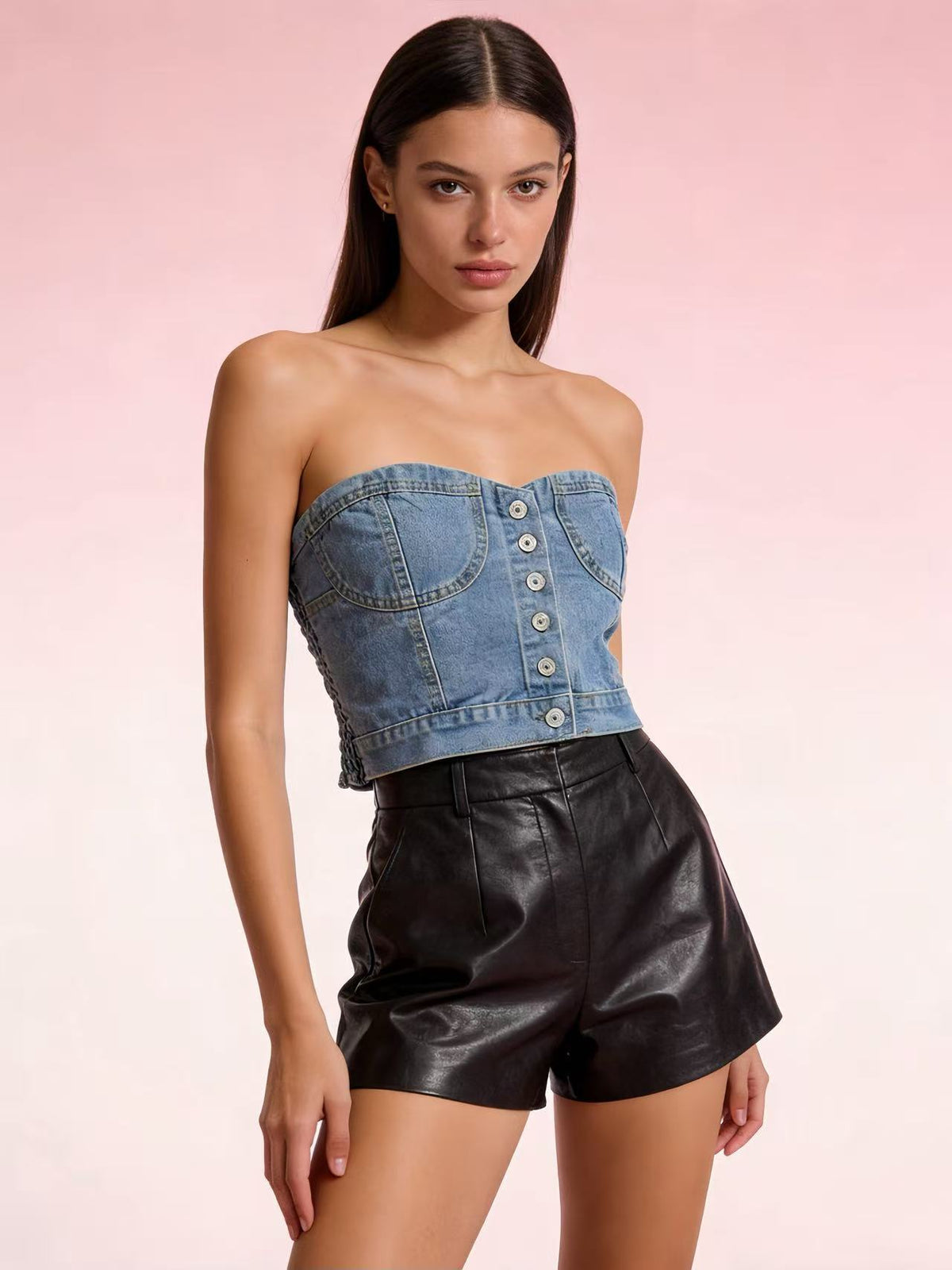 Women's Source Sexy Fashion Slim Waist Denim Shorts