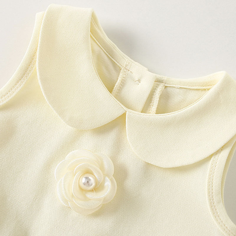 Children's Summer Clothing Western Style Small Sleeveless Children's Dress