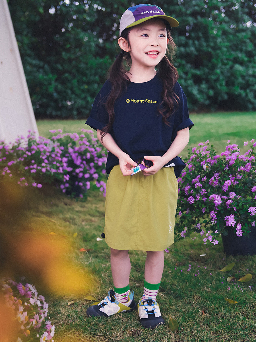 Children's Fun Printing Short-sleeved Summer Moisture Wicking Half Sleeve Children's T-shirt
