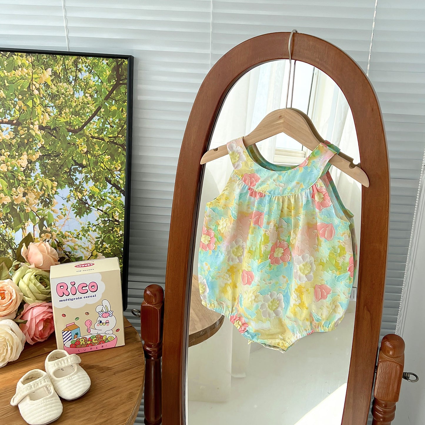 Thin Summer Clothing Born Jumpsuit First Month Old Days Jumpsuit, Climbing Suit