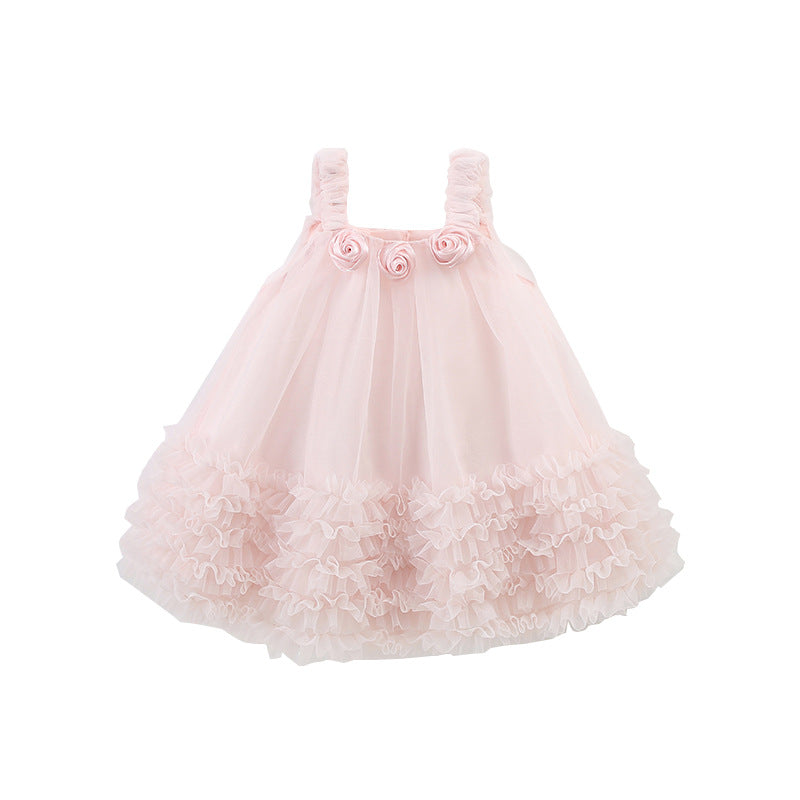 Children's Clothing Summer Straps Vest Princess Little Fairy Children's Dress