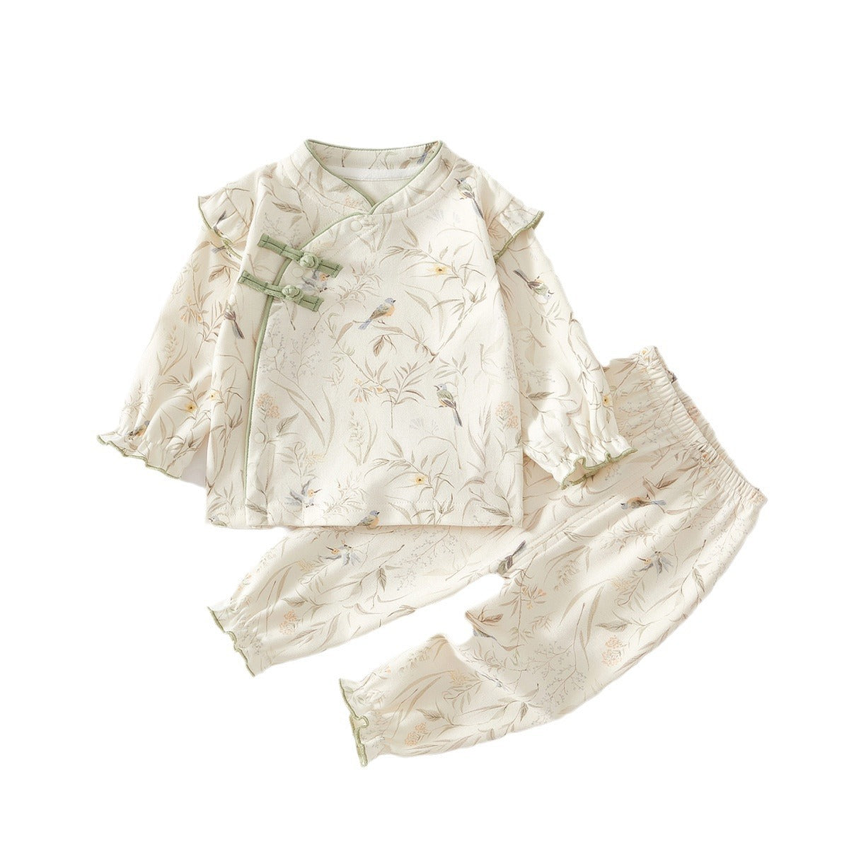 Pure Cotton Boneless Rompers Class Four Children's Suit