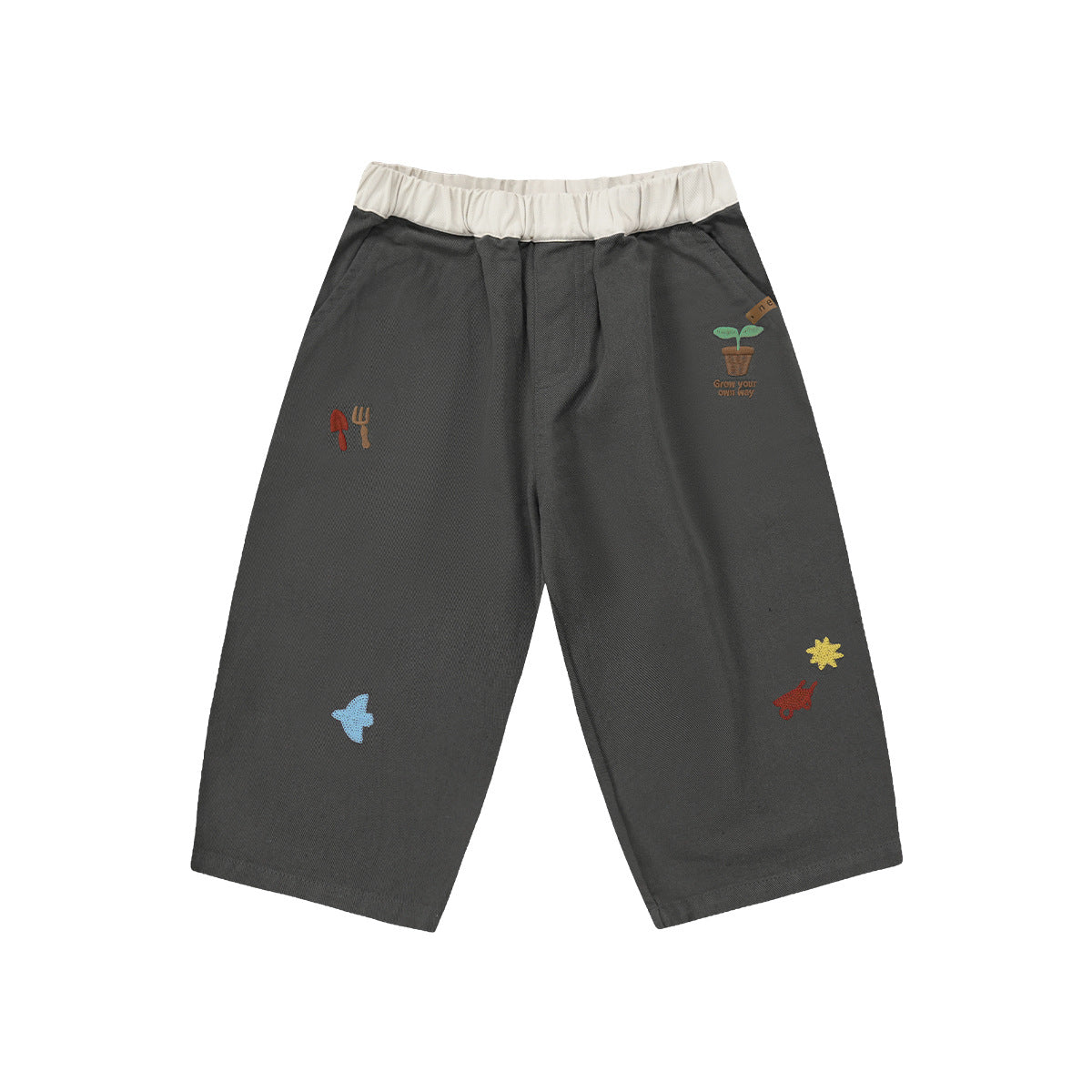 Children's Gardener Diary Casual Pure Cotton Cartoon Children's Pants