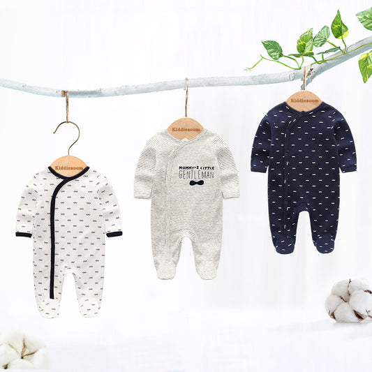 Born Clothes Jumpsuit Snap Closed Romper Jumpsuit, Climbing Suit
