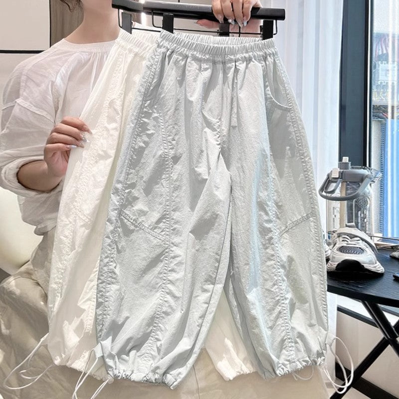 Children's Anti Mosquito Western Style Medium Big Children's Pants