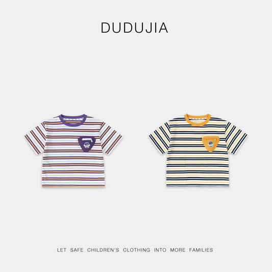 Children's Short Sleeve Large Collection Summer Western Style Half Children's T-shirt