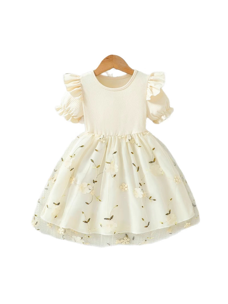 Children's Summer Clothes Princess Skirt Infant Mesh Children's Dress