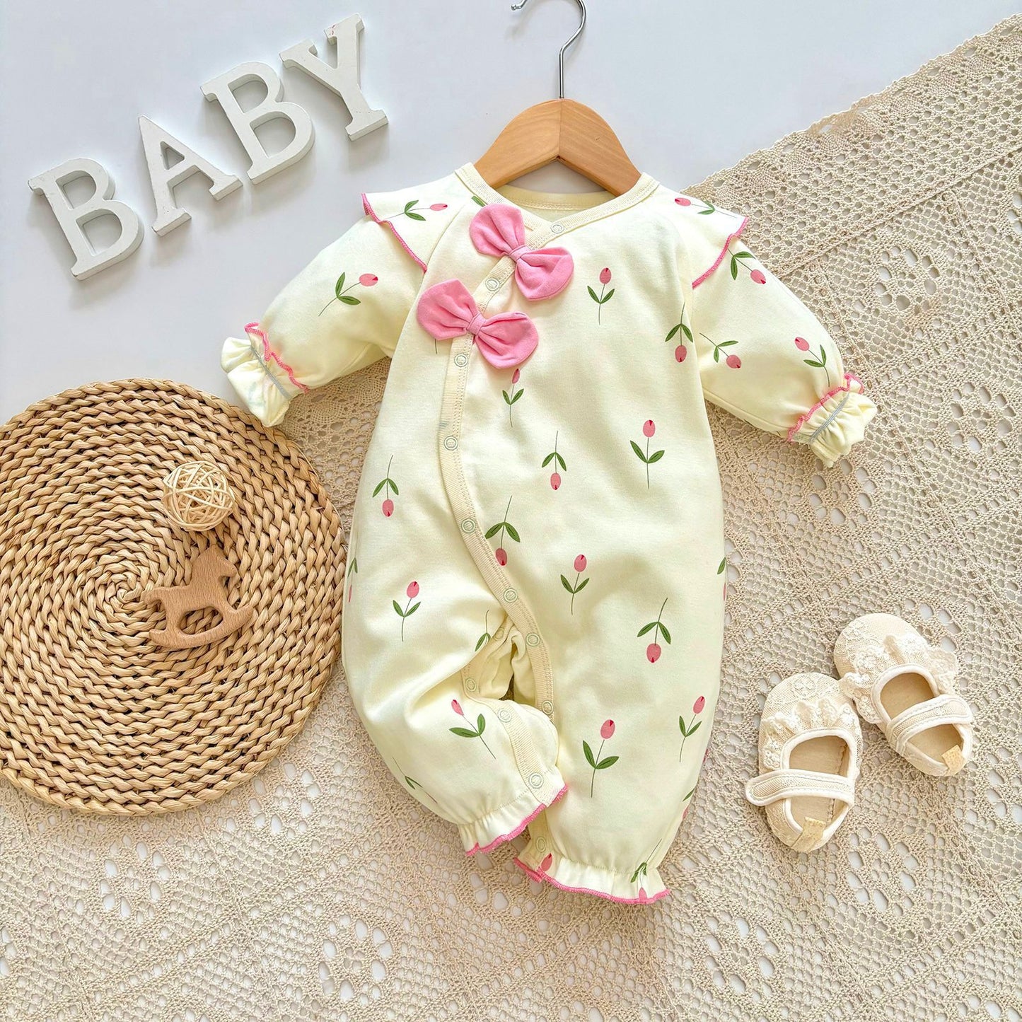 Foot Uncovered Clothing Rompers Jumpsuit Romper Carrot Rabbit Jumpsuit, Climbing Suit