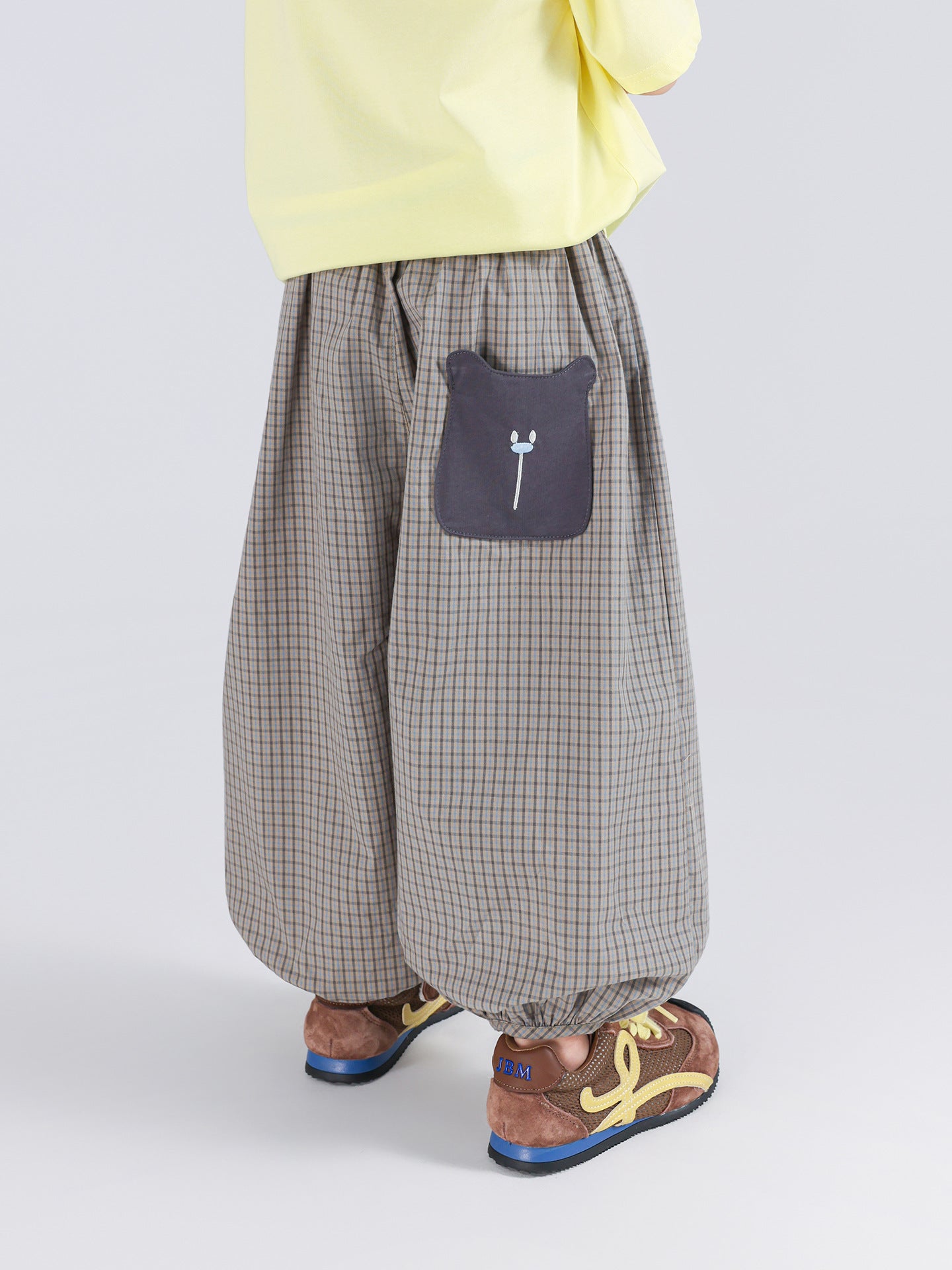 Children's Anti Mosquito Summer Plaid Boys Thin Children's Pants