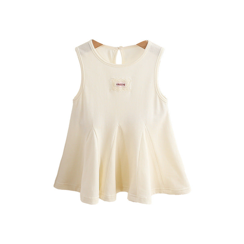 Summer Clothes Thin Cute Western Style Children's Dress
